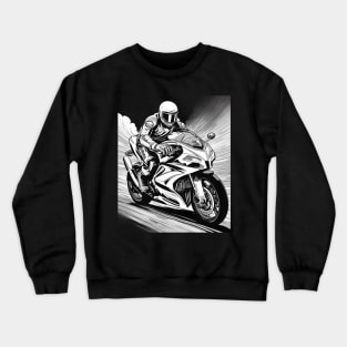 Biker Motorcycle Crewneck Sweatshirt